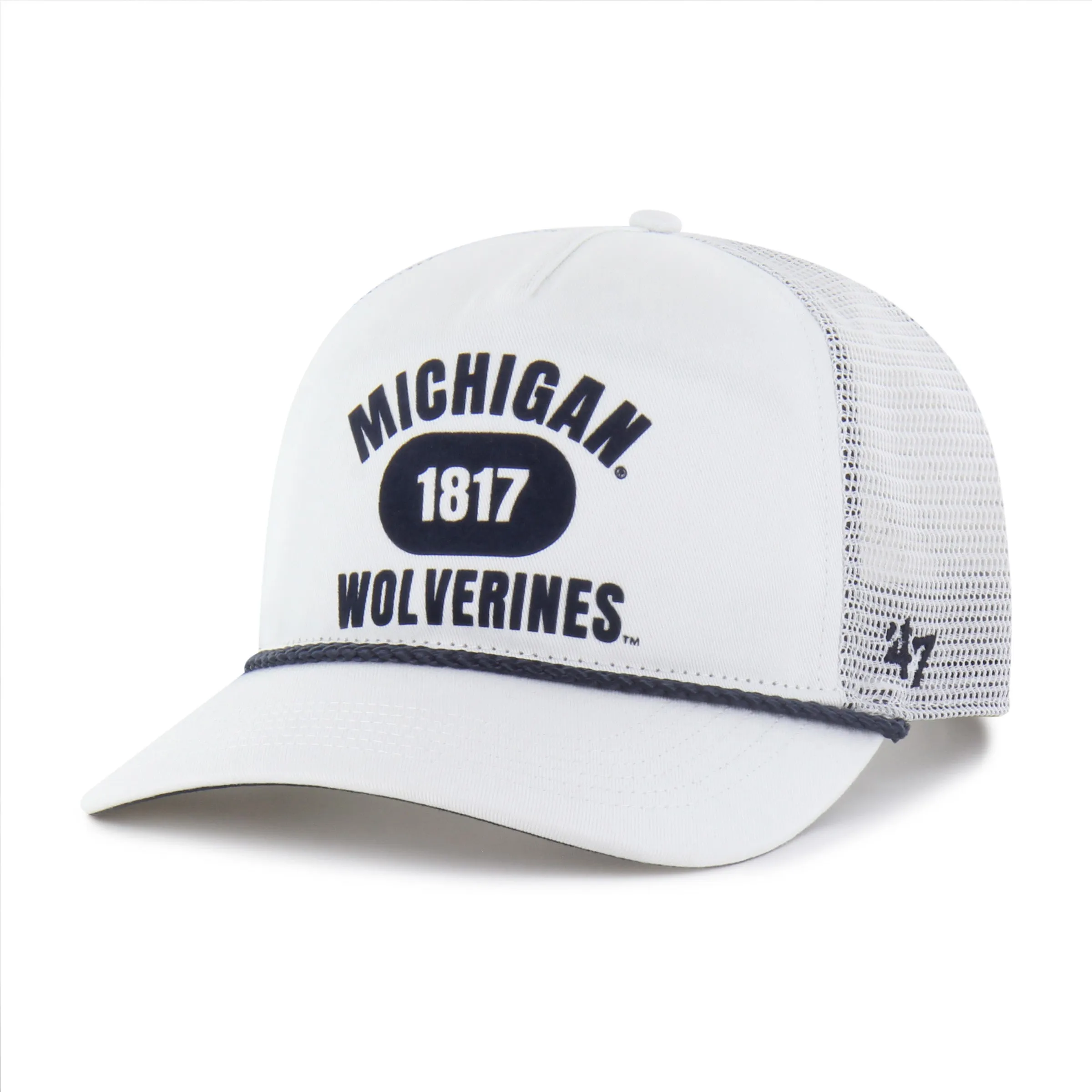 Michigan Wolverines Vintage Flock Ball '47 Hitch sold by 47