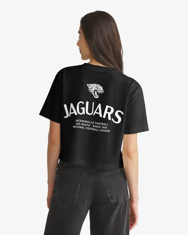 JACKSONVILLE JAGUARS HADRIAN '47 FOUNDATION CROP TEE WOMENS made by 47
