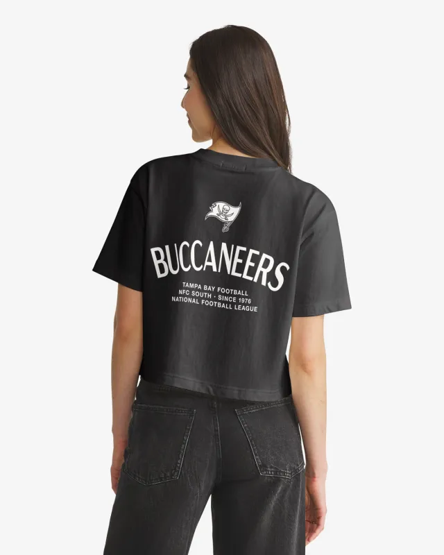 TAMPA BAY BUCCANEERS HADRIAN '47 FOUNDATION CROP TEE WOMENS made by 47