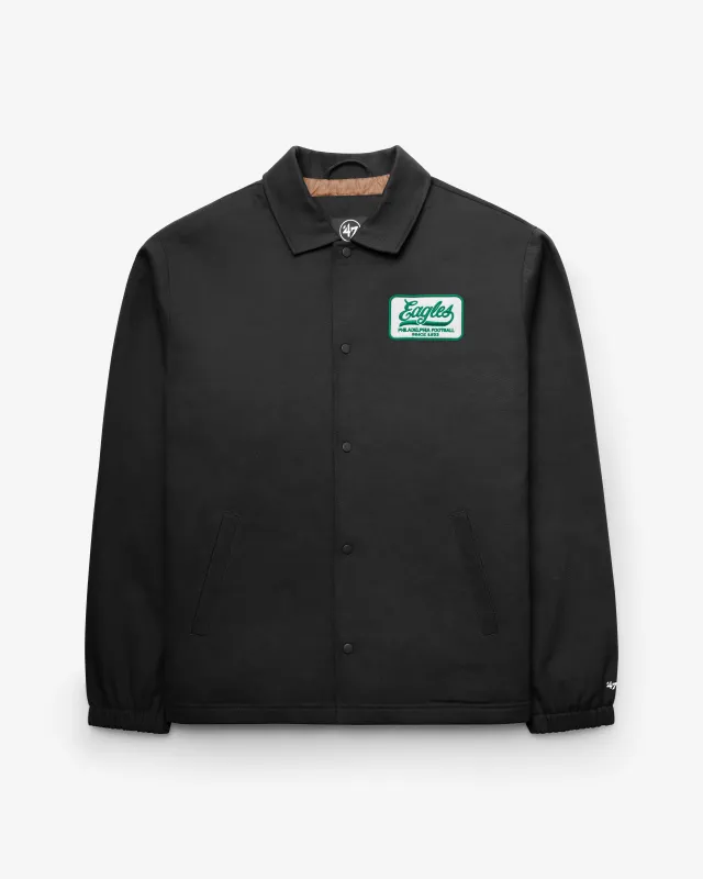 PHILADELPHIA EAGLES HISTORIC RETREAD '47 COACHES JACKET made by 47