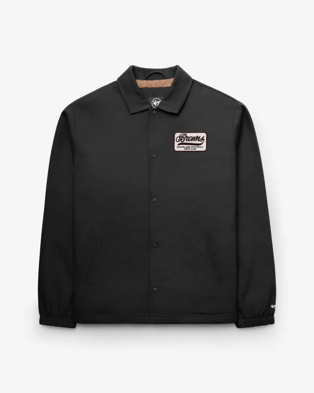 CLEVELAND BROWNS HISTORIC '47 RETREAD COACHES JACKET made by 47
