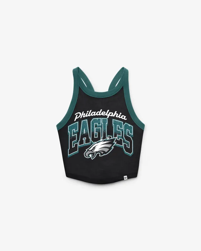 PHILADELPHIA EAGLES SHIMMER SHADOW '47 WOMEN'S SPORTY TANK made by 47