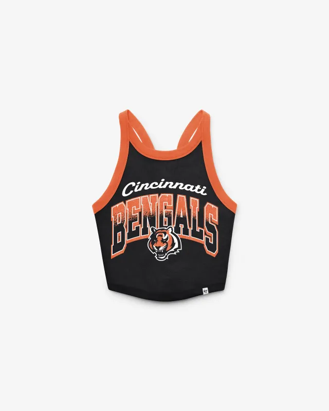 CINCINNATI BENGALS SHIMMER SHADOW '47 WOMEN'S SPORTY TANK made by 47