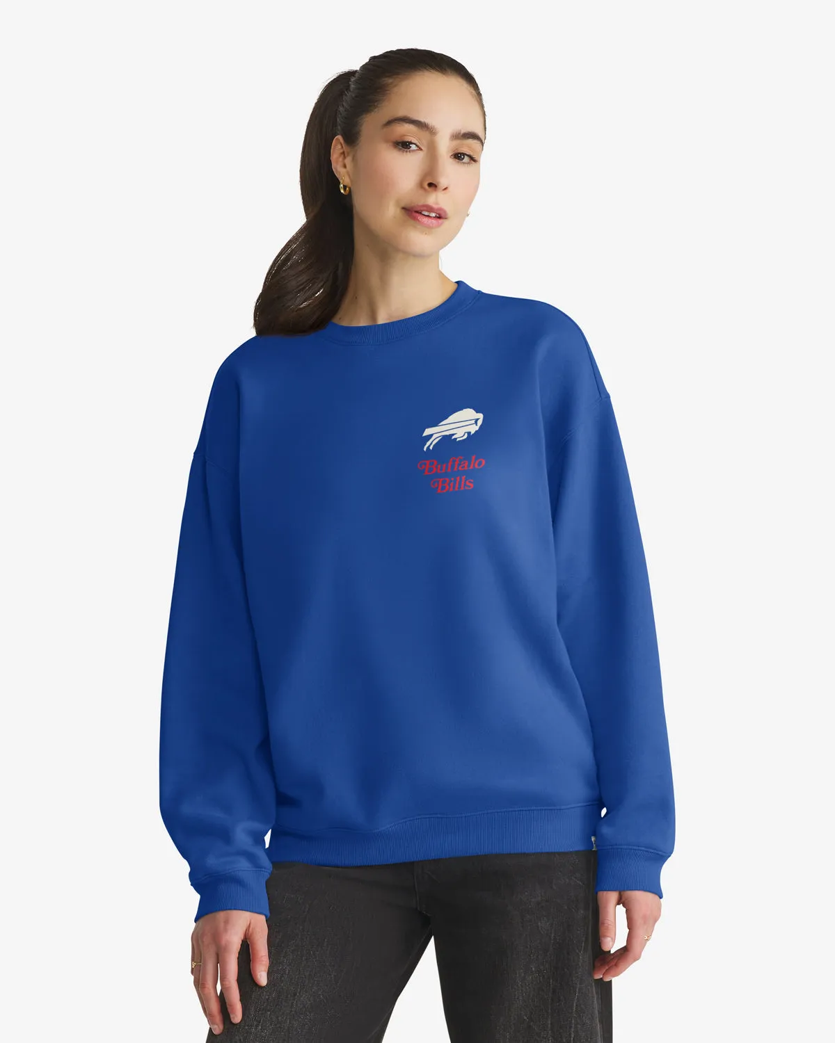 BUFFALO BILLS SHOUT IT OUT '47 OVERSIZED CREW WOMENS sold by 47 product image thumbnail 2