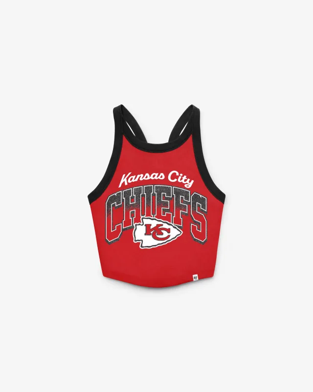 KANSAS CITY CHIEFS SHIMMER SHADOW '47 WOMEN'S SPORTY TANK made by 47