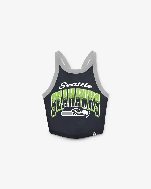 SEATTLE SEAHAWKS SHIMMER SHADOW '47 WOMEN'S SPORTY TANK made by 47
