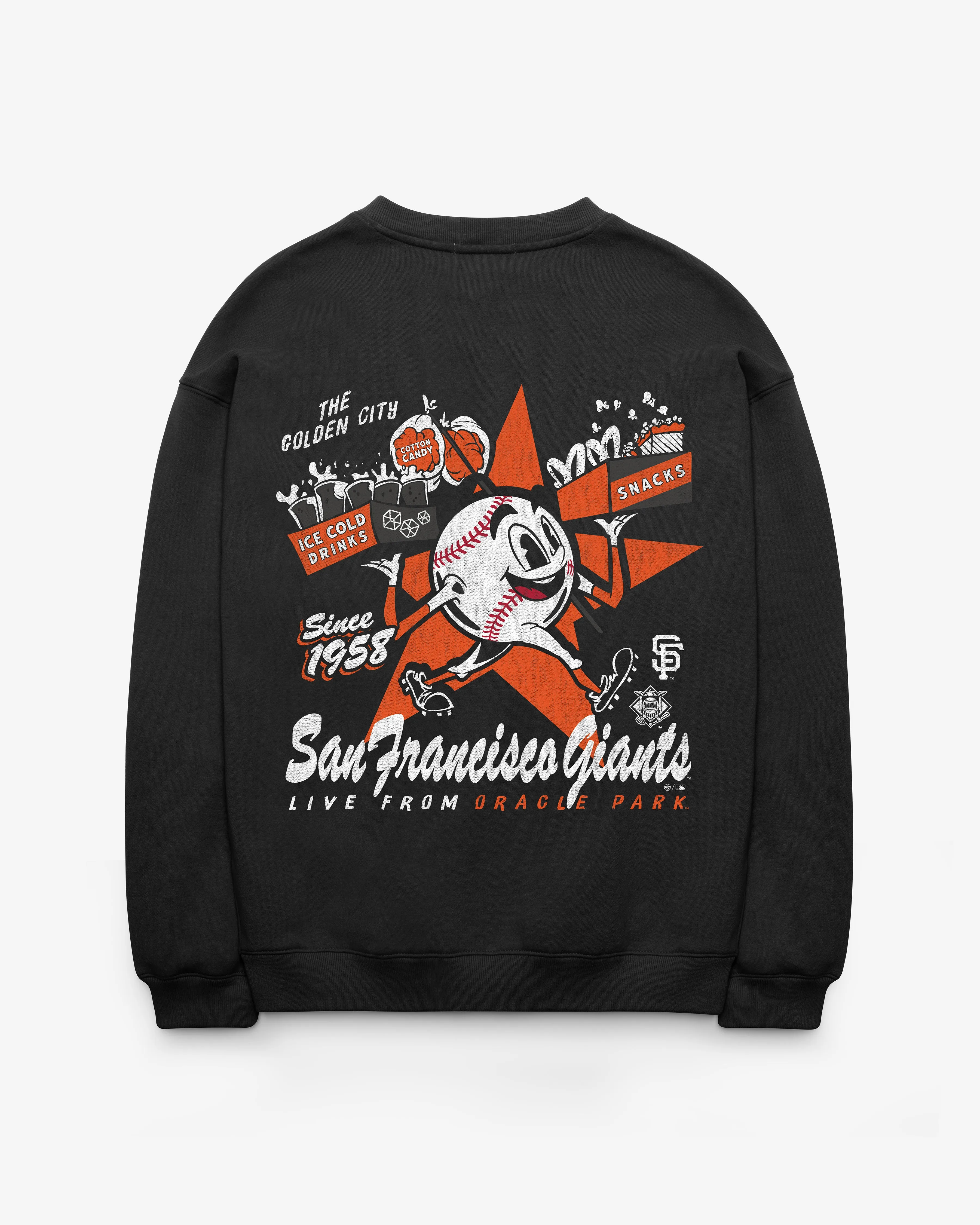 SAN FRANCISCO GIANTS FAN FUEL '47 OVERSIZED CREW WOMEN sold by 47 product image thumbnail 2