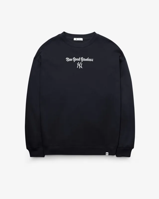 NEW YORK YANKEES FAN FUEL '47 OVERSIZED CREW WOMEN made by 47
