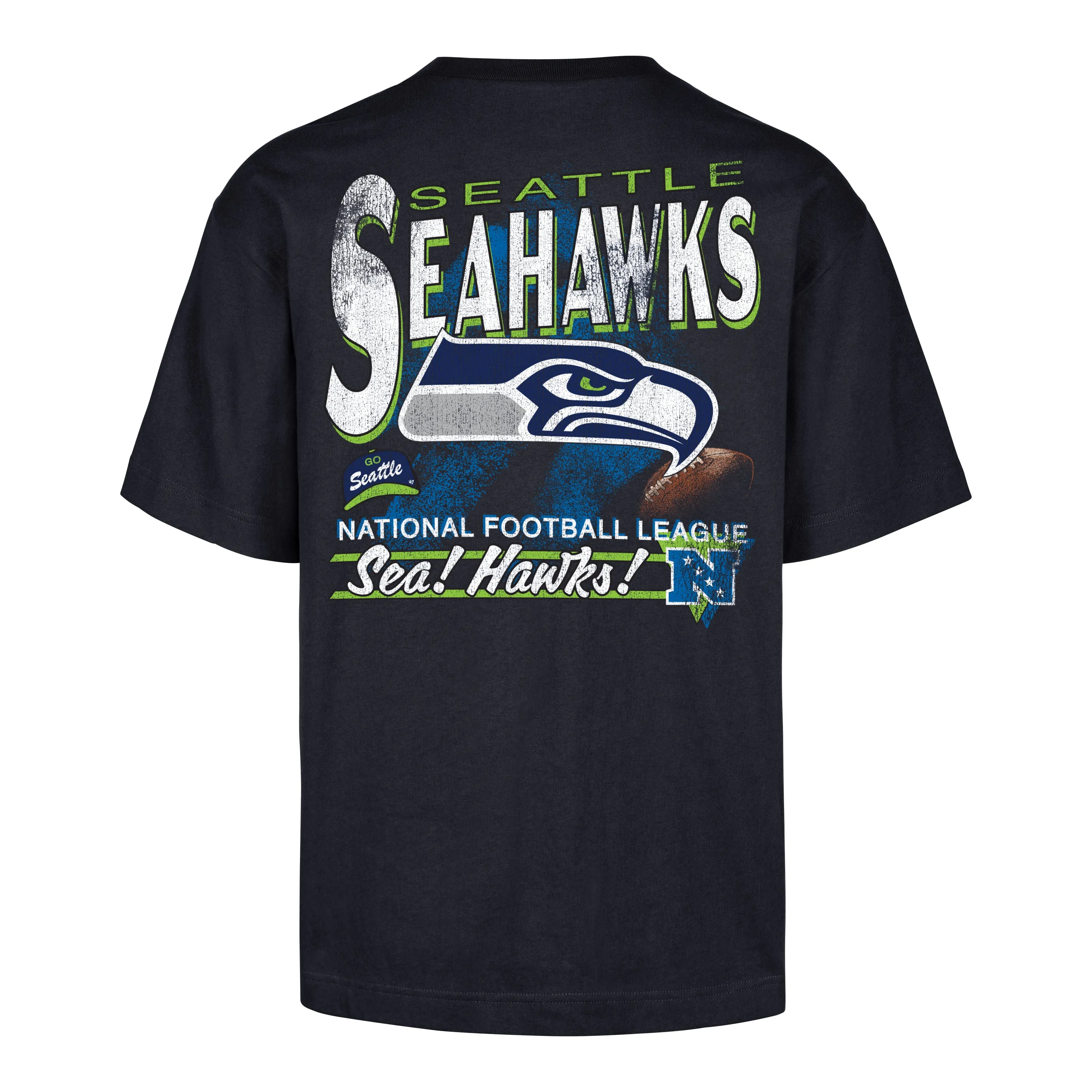SEATTLE SEAHAWKS UNDER BAR '47 FOUNDATION TEE sold by 47 product image thumbnail 2