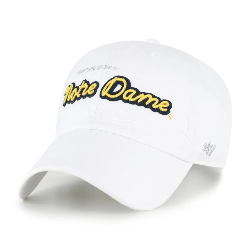 NOTRE DAME FIGHTING IRISH TRENDY SCRIPT '47 CLEAN UP made by 47