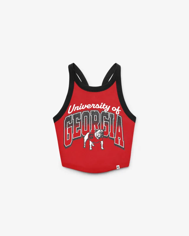 GEORGIA BULLDOGS SHIMMER SHADOW '47 WOMEN'S SPORTY TANK made by 47