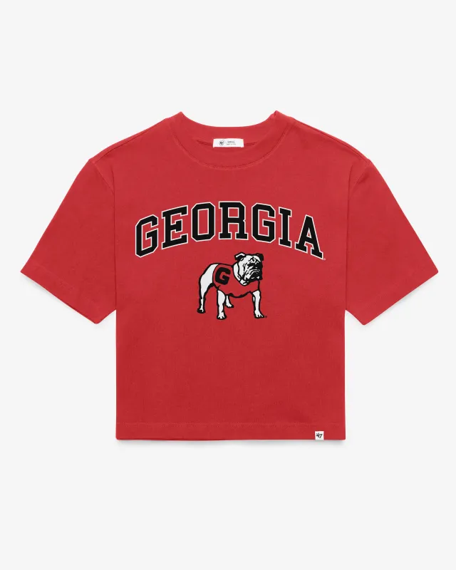 GEORGIA BULLDOGS ARCH GAME '47 WOMEN'S REED CITY TEE made by 47