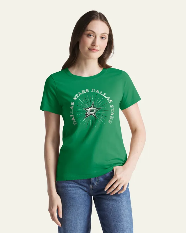 DALLAS STARS SHINE LINES '47 WOMEN'S EVERYDAY TEE made by 47