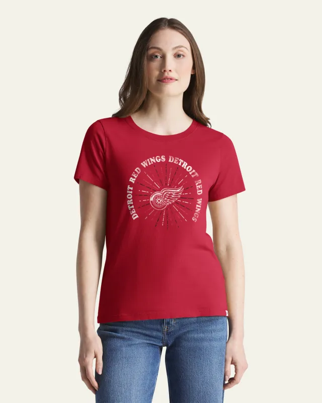DETROIT RED WINGS SHINE LINES '47 WOMEN'S EVERYDAY TEE made by 47