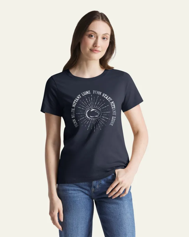 PENN STATE NITTANY LIONS SHINE '47 WOMEN'S EVERYDAY TEE made by 47