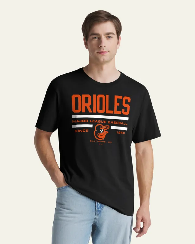 BALTIMORE ORIOLES STACK BLOCK '47 EVERYDAY TEE made by 47