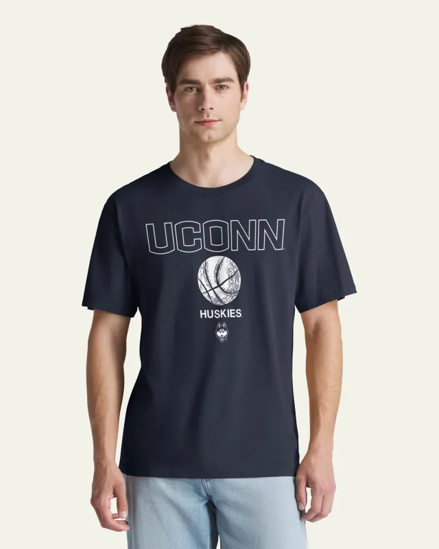CONNECTICUT HUSKIES UCONN PLAY BLOCK '47 EVERYDAY TEE made by 47