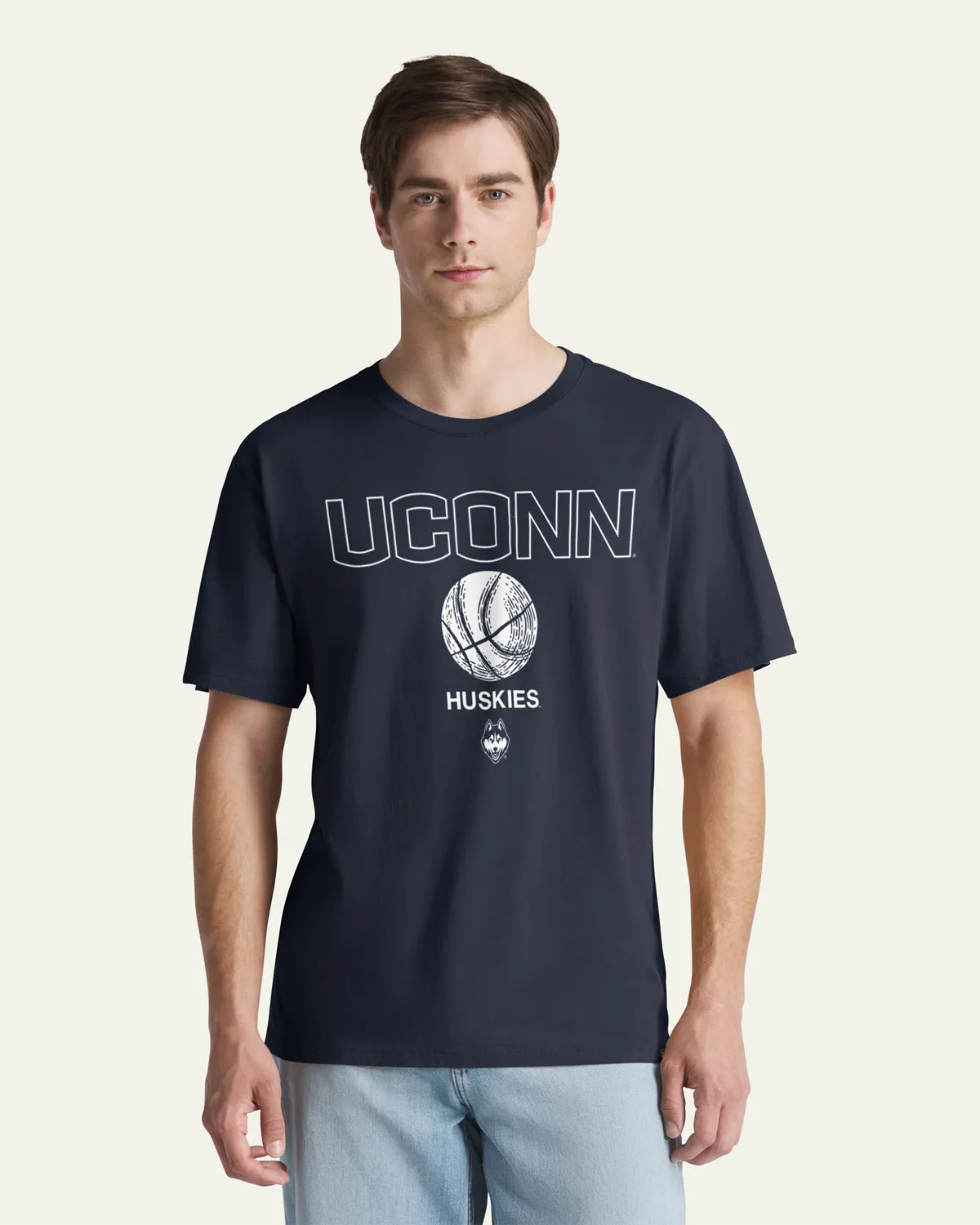 CONNECTICUT HUSKIES UCONN PLAY BLOCK '47 EVERYDAY TEE sold by 47