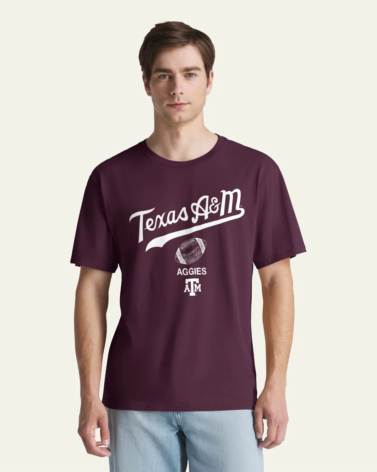 TEXAS A&M AGGIES PLAY BLOCK '47 EVERYDAY TEE sold by 47