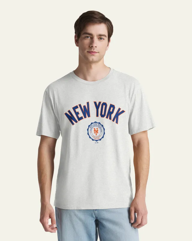 NEW YORK METS COOPERSTOWN CREST BEND '47 EVERYDAY TEE made by 47