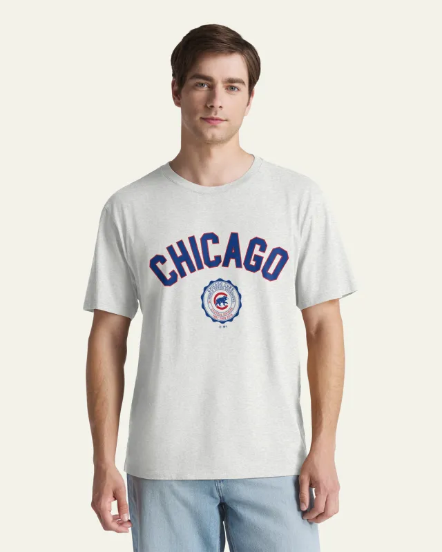 CHICAGO CUBS COOPERSTOWN CREST BEND '47 EVERYDAY TEE made by 47