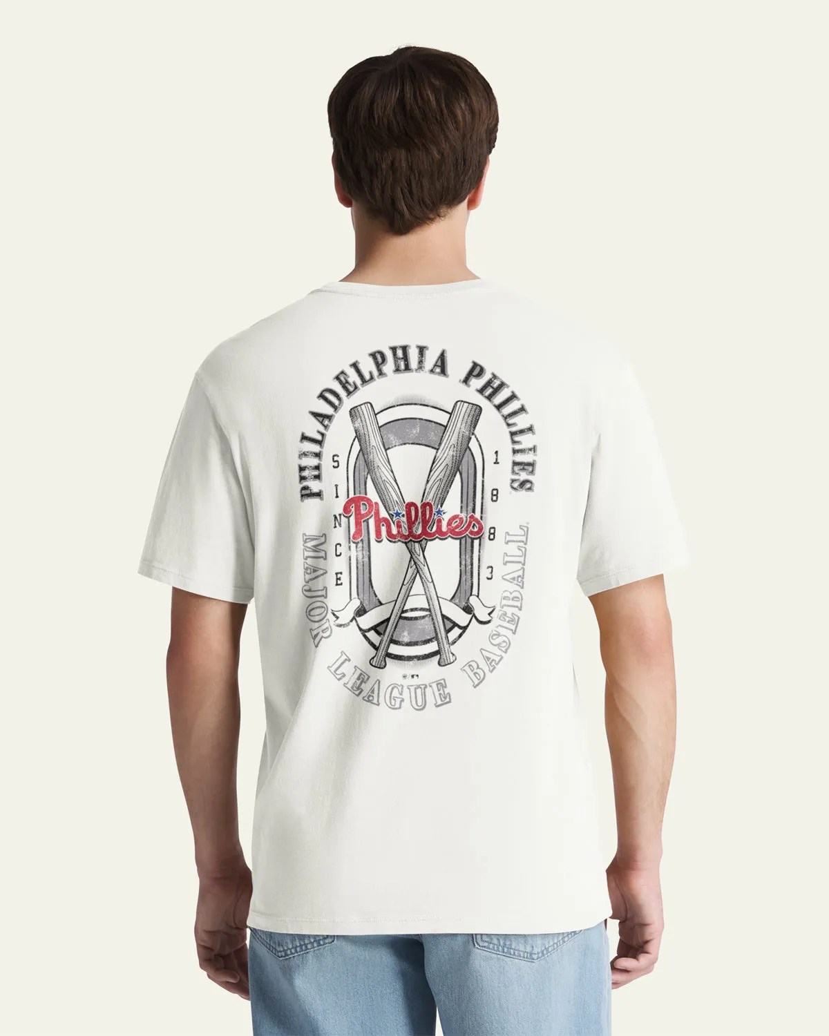 PHILADELPHIA PHILLIES OVAL SPORT BACKER '47 EVERYDAY TEE sold by 47