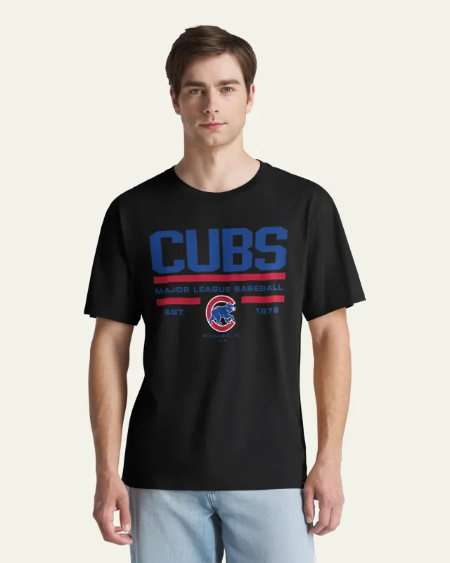 CHICAGO CUBS STACK BLOCK '47 EVERYDAY TEE made by 47