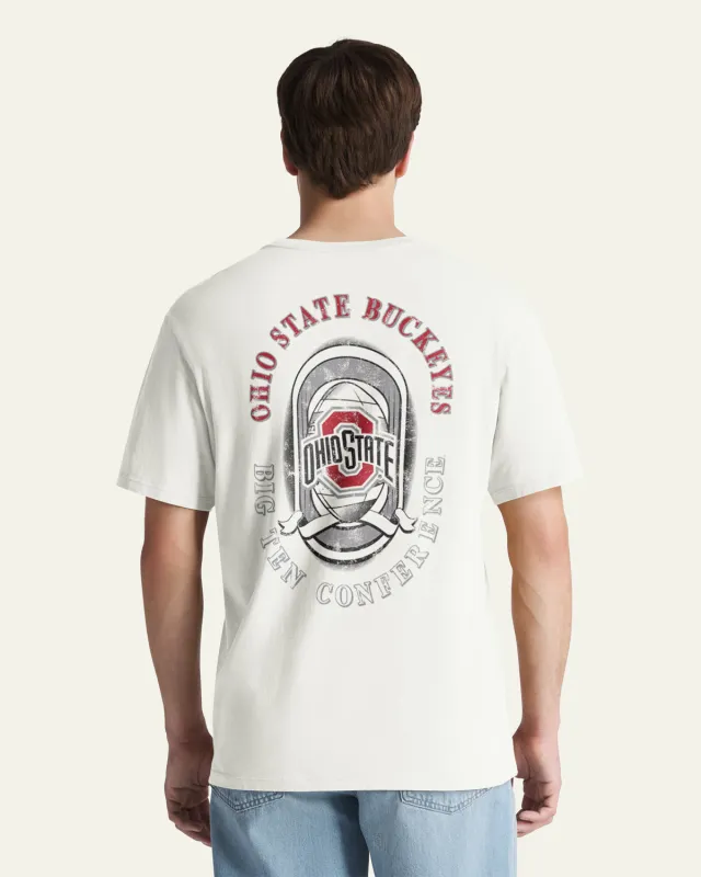 OHIO STATE BUCKEYES OVAL SPORT BACKER '47 EVERYDAY TEE made by 47