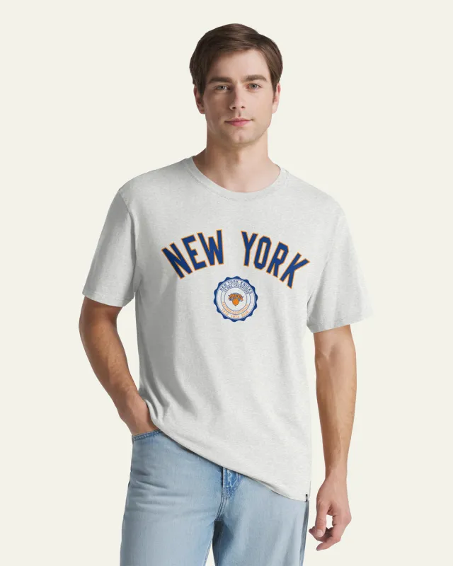 NEW YORK KNICKS CREST BEND '47 EVERYDAY TEE made by 47