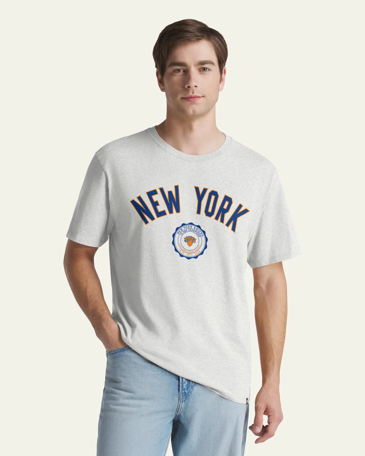NEW YORK KNICKS CREST BEND '47 EVERYDAY TEE sold by 47