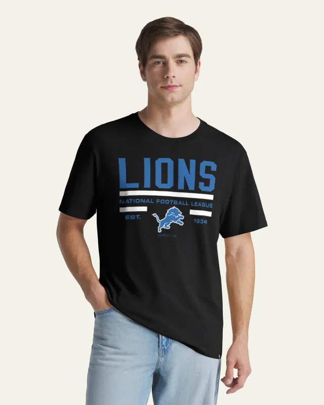 DETROIT LIONS STACK BLOCK '47 EVERYDAY TEE made by 47