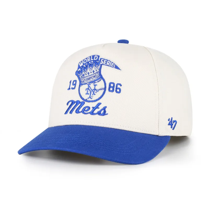 NEW YORK METS COOPERSTOWN WORLD SERIES CROWN BALL '47 HITCH made by 47