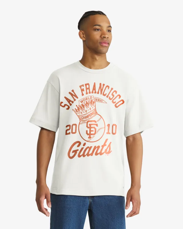 SAN FRANCISCO GIANTS COOPERSTOWN WORLD SERIES CROWNED '47 FOUNDATION TEE made by 47