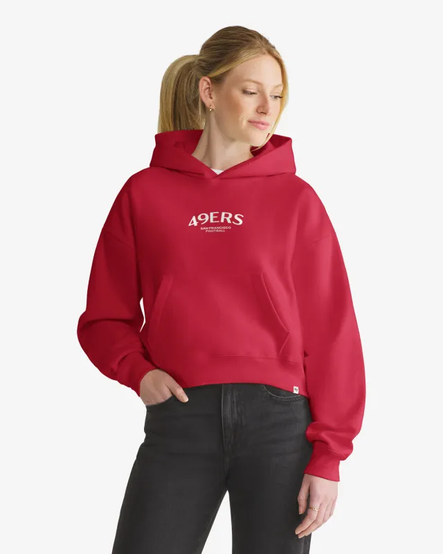 SAN FRANCISCO 49ERS HADRIAN '47 FOUNDATION HOOD WOMENS made by 47