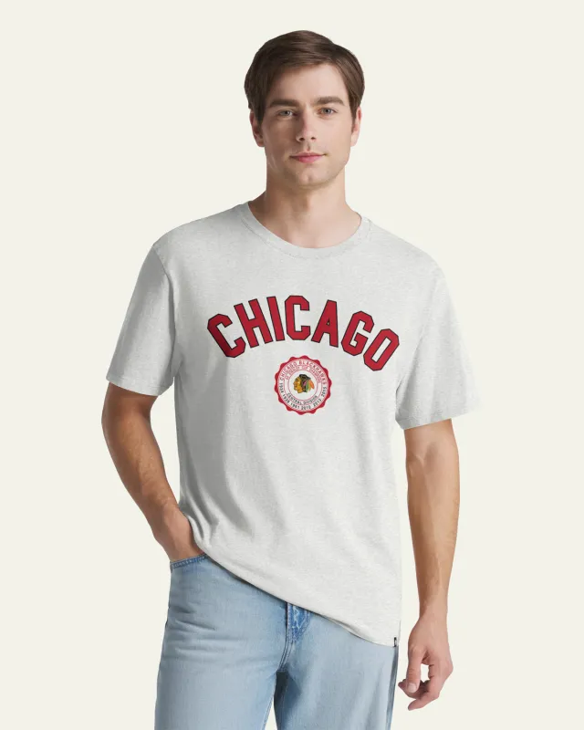 CHICAGO BLACKHAWKS VINTAGE CREST BEND '47 EVERYDAY TEE made by 47