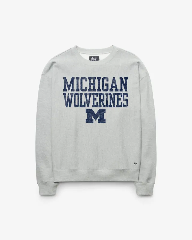 MICHIGAN WOLVERINES CAMPUS STACK '47 FOUNDATION CREW made by 47