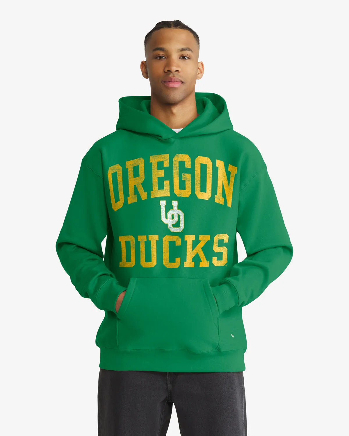 Oregon Ducks Campus Stack Arched '47 Foundation Hood sold by 47