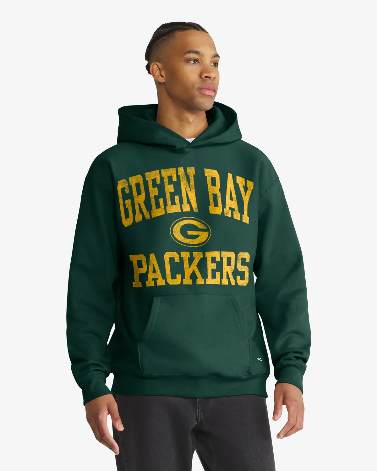 Green Bay Packers Campus Stack Arched '47 Foundation Hood sold by 47