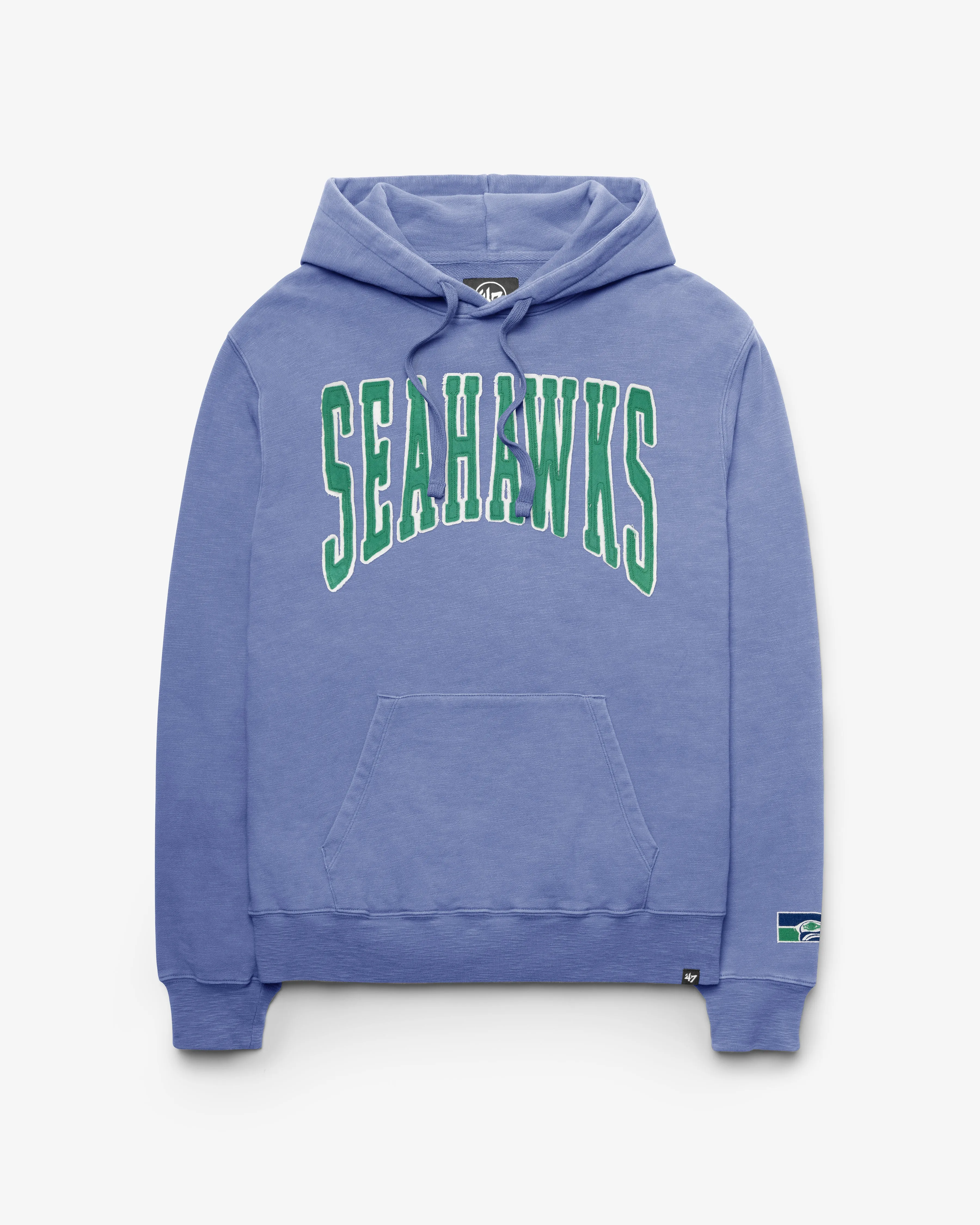 SEATTLE SEAHAWKS HISTORIC GROTON WELL WORN '47 FRENCH TERRY HOOD sold by 47