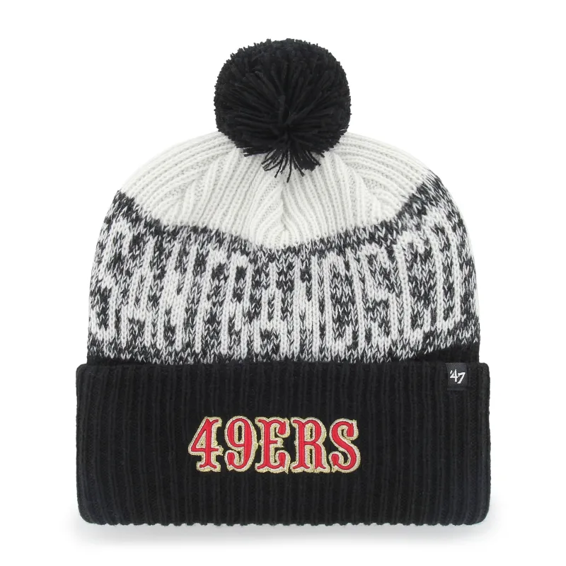 SAN FRANCISCO 49ERS RIVALRY BONE CHILL '47 CUFF KNIT made by 47
