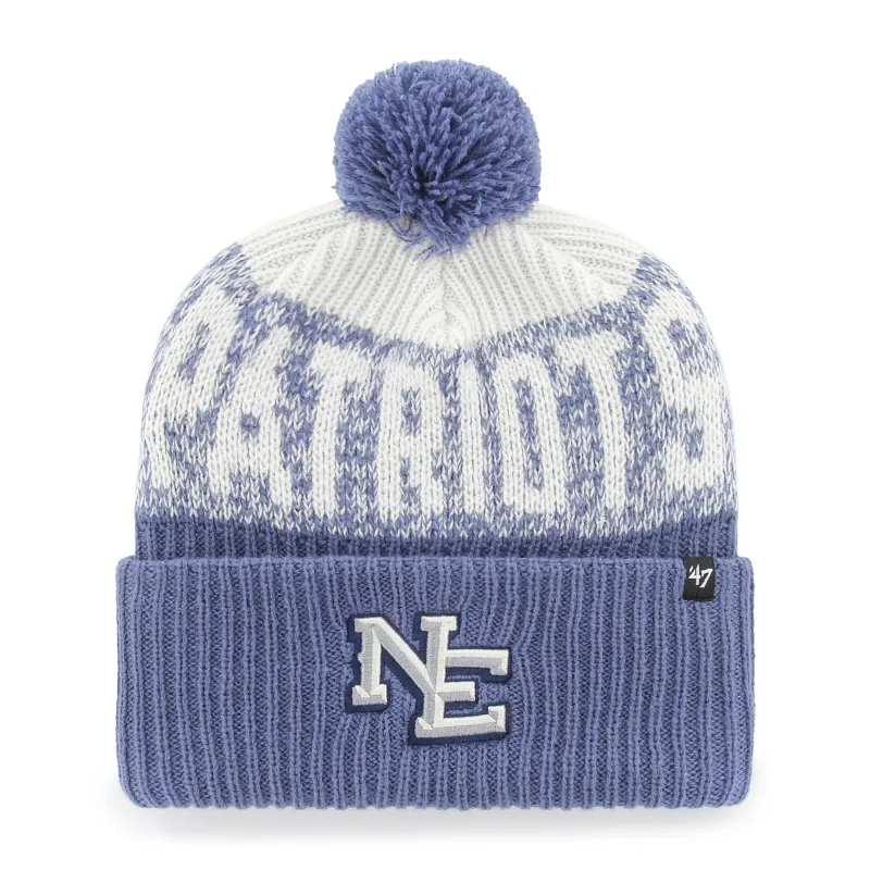 NEW ENGLAND PATRIOTS RIVALRY BONE CHILL '47 CUFF KNIT made by 47