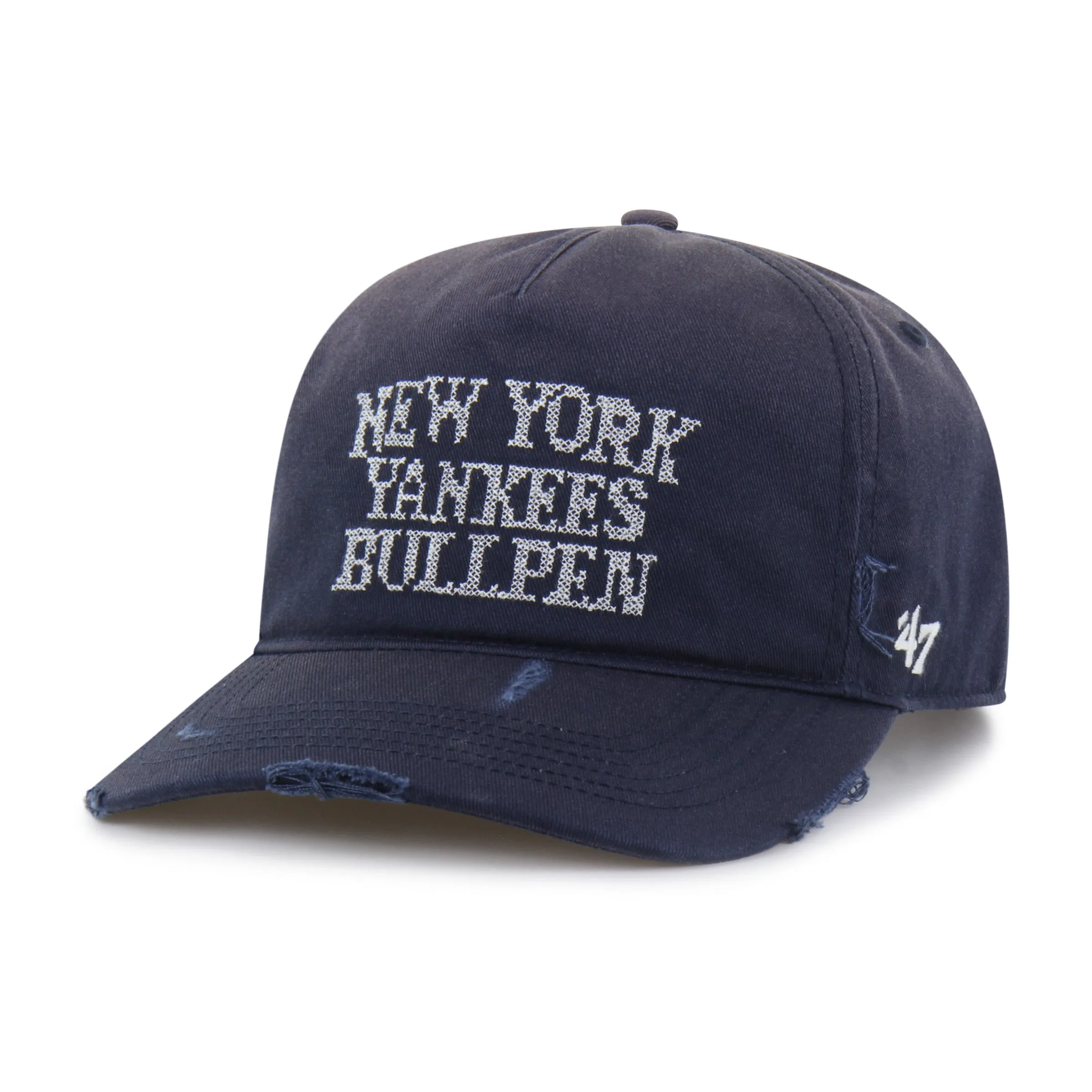 NEW YORK YANKEES COOPERSTOWN WORN IN COASTAL '47 HITCH LC LOW CROWN sold by 47