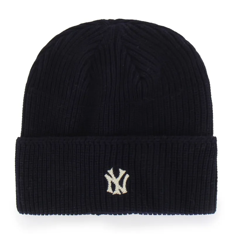 NEW YORK YANKEES COOPERSTOWN WORN IN '47 CUFF KNIT made by 47
