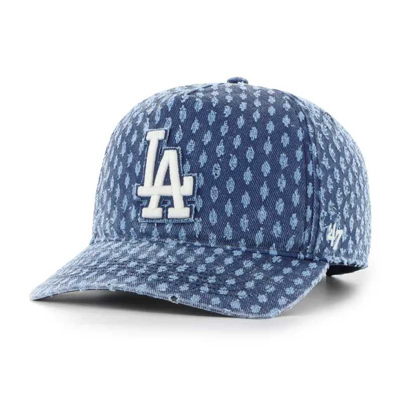 LOS ANGELES DODGERS WORN IN '47 HITCH LC LOW CROWN made by 47