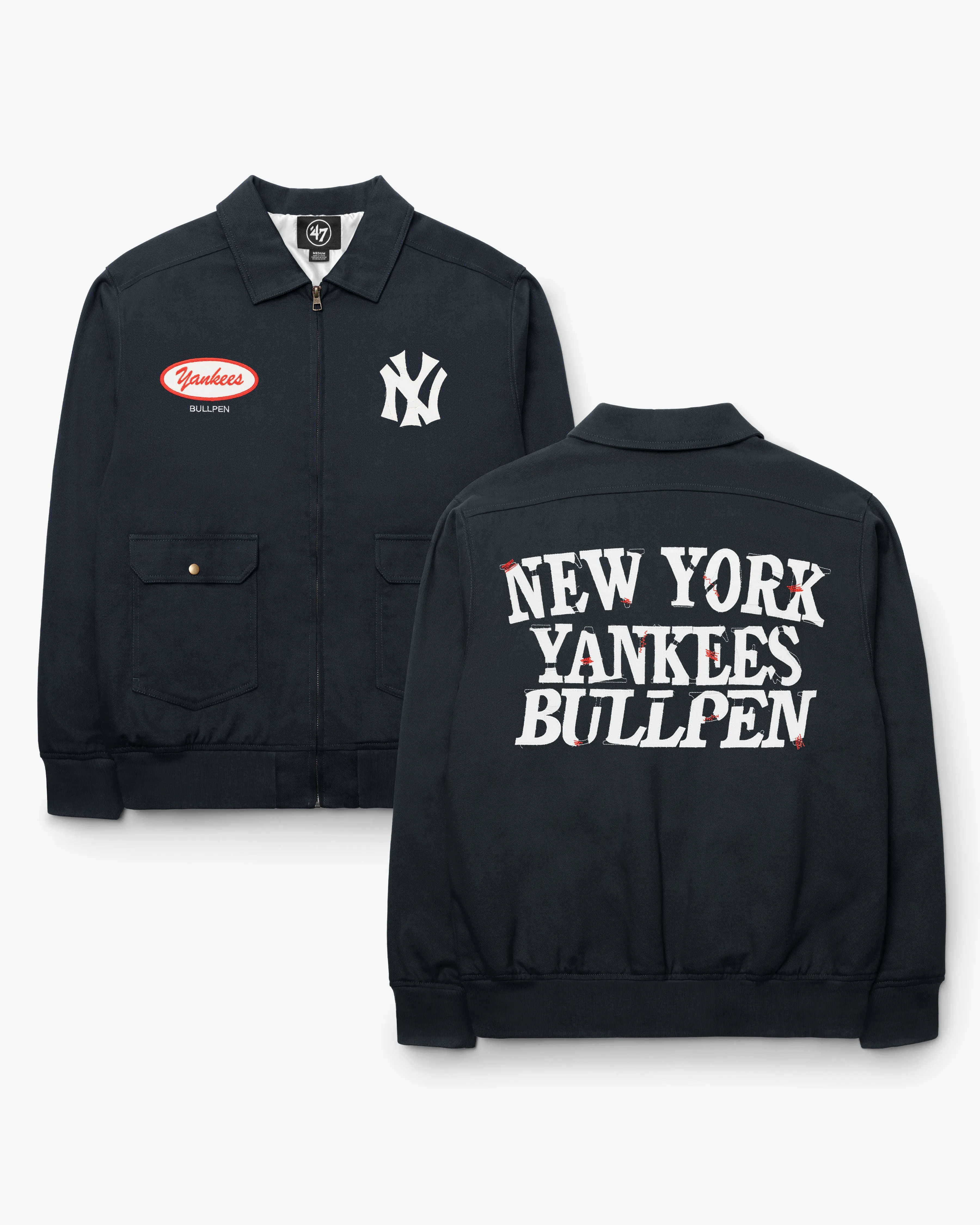 NEW YORK YANKEES COOPERSTOWN NAME PLATE '47 HOMESTEAD JACKET sold by 47