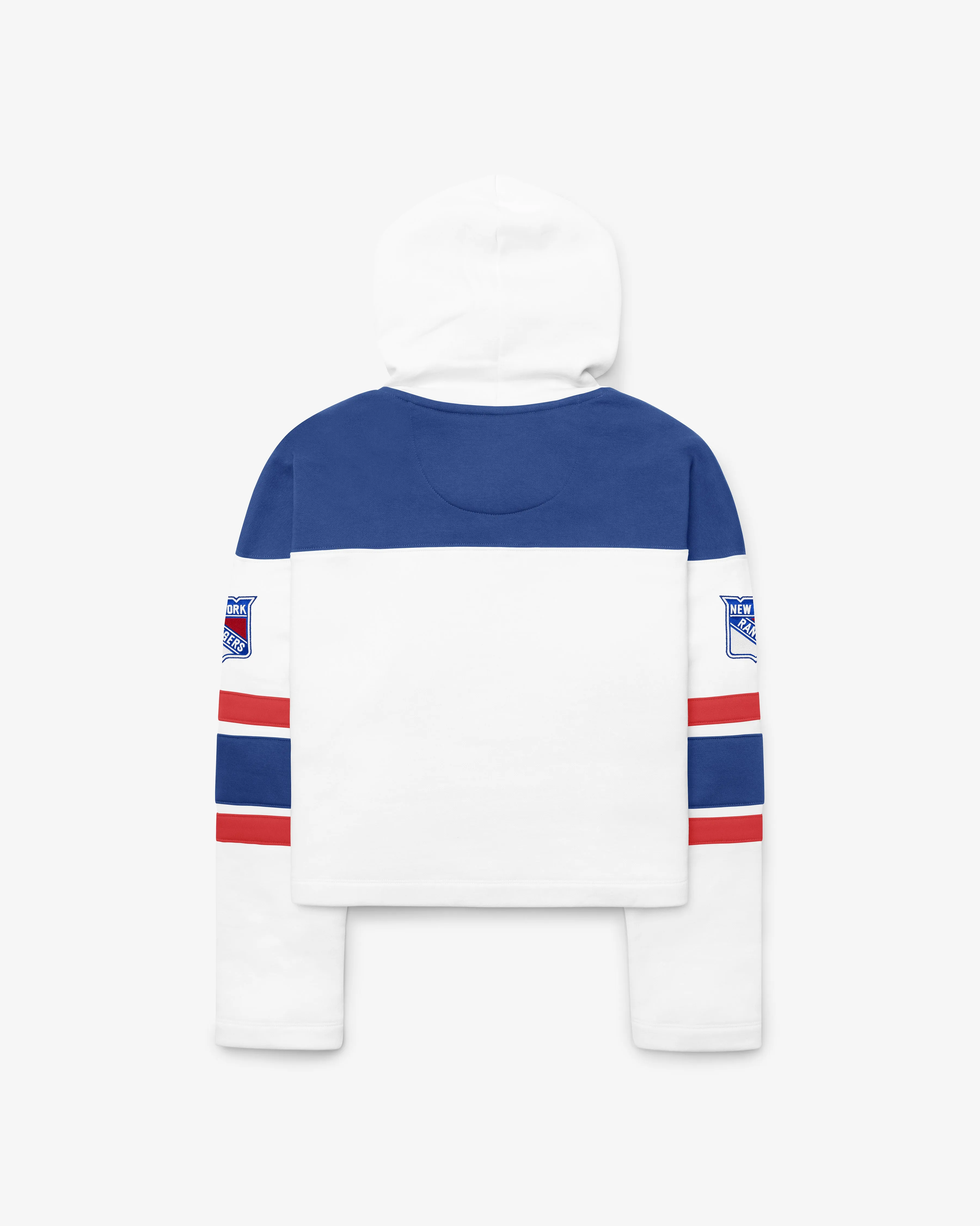 NEW YORK RANGERS CUT THRU CROPPED '47 WOMEN'S SUPERIOR LACER HOOD sold by 47 product image thumbnail 2