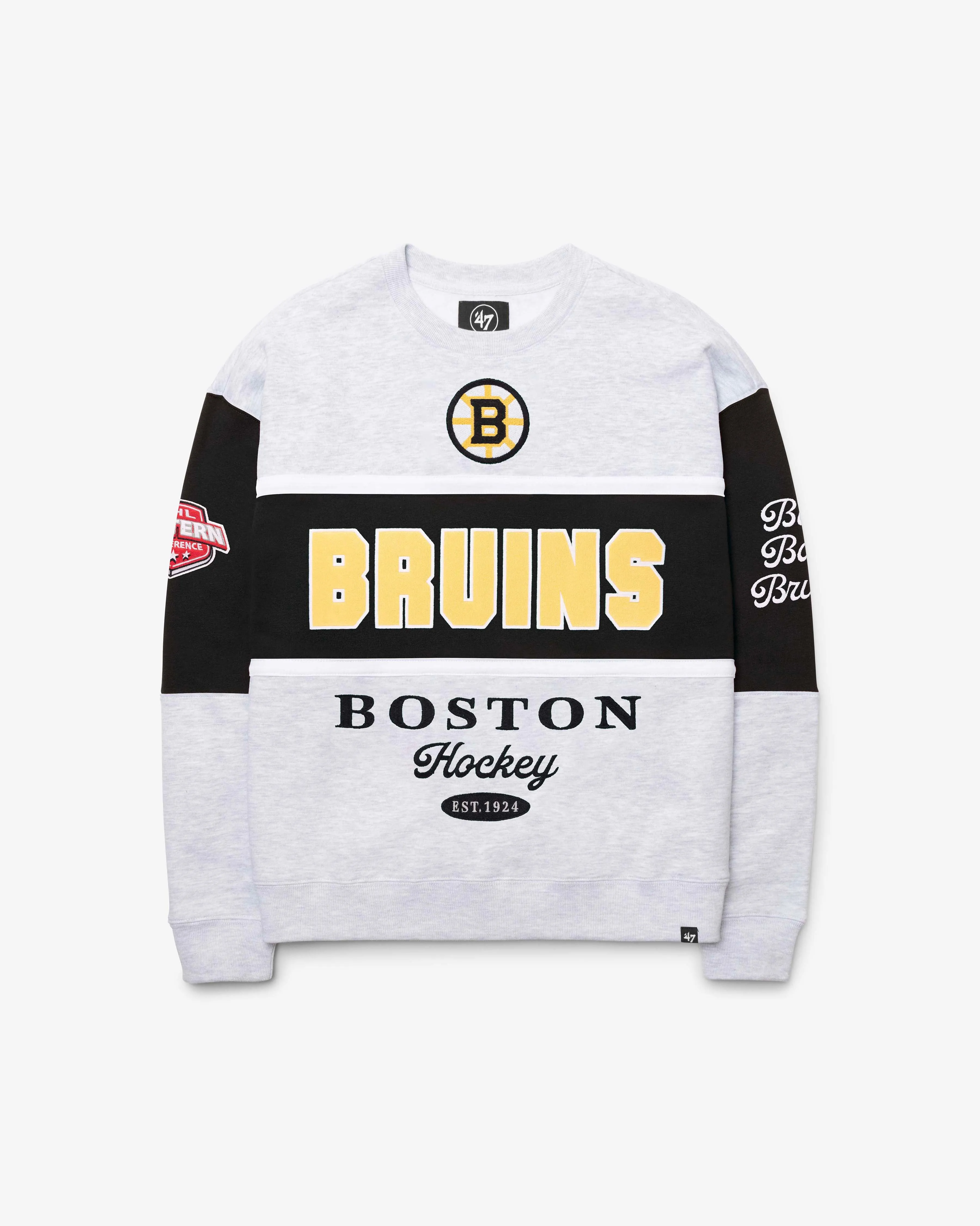 BOSTON BRUINS BLOCKFIELD MAXIMALIST '47 CREW sold by 47
