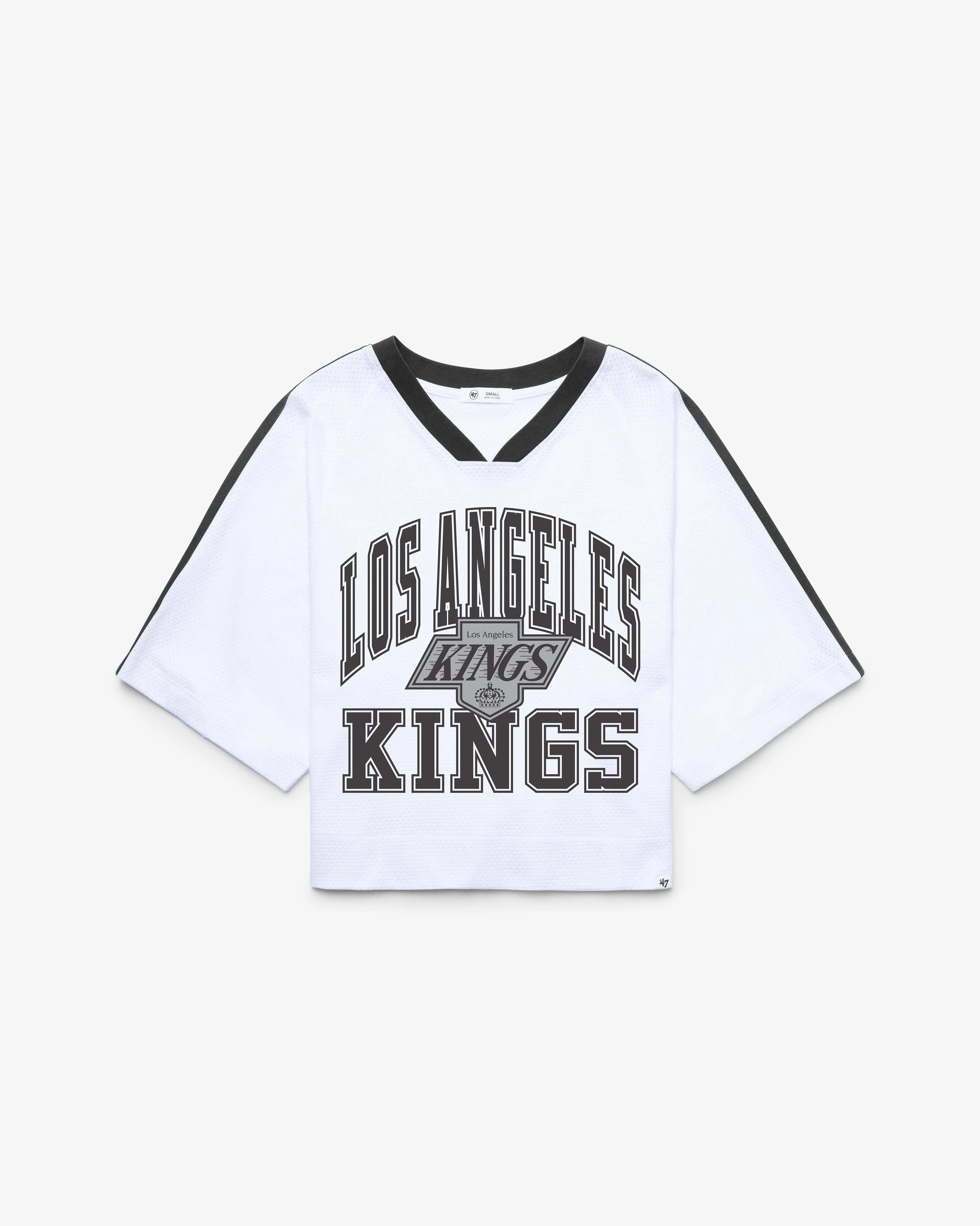 LOS ANGELES KINGS VINTAGE BIG OVERARCH '47 WOMEN'S DROP NEEDLE RAGLAN sold by 47
