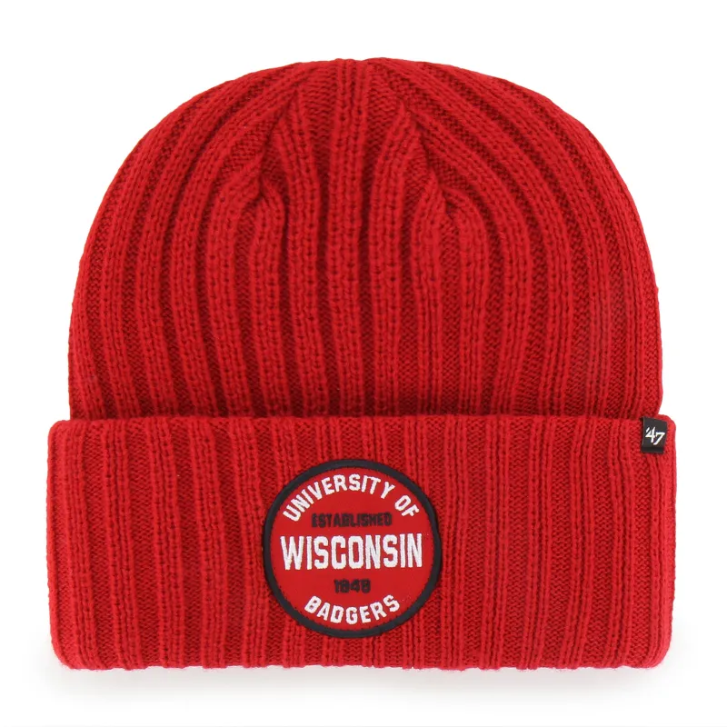 Wisconsin Badgers Ribbed Snowdrift '47 Cuff Knit made by 47