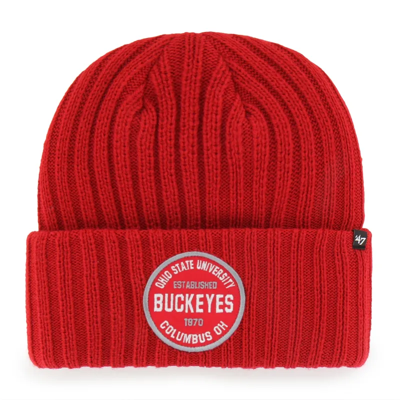 Ohio State Buckeyes Ribbed Snowdrift '47 Cuff Knit made by 47